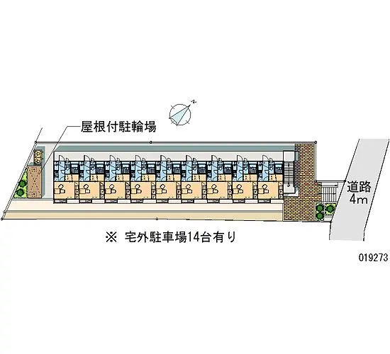 ★手数料０円★横須賀市林４丁目　月極駐車場（LP）